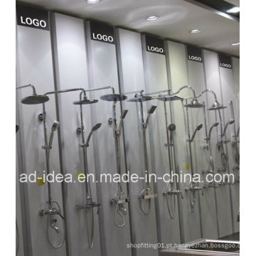 Display para apresentação de produtos sanitários com logotipo personalizado impresso (YUT-80)